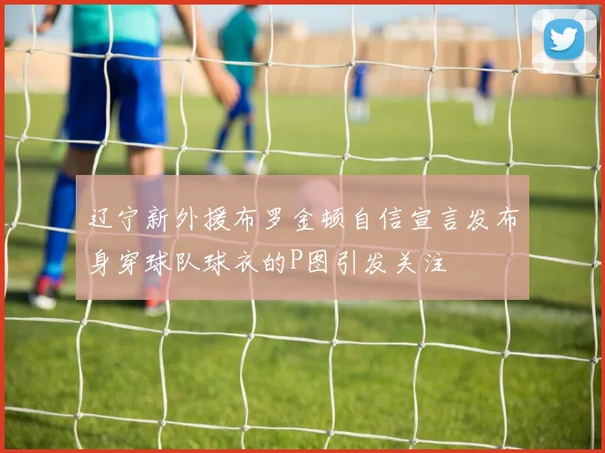 辽宁新外援布罗金顿自信宣言发布身穿球队球衣的P图引发关注